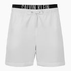 Pánske plavecké šortky Calvin Klein KM0KM01093 Intense Power Medium Double WB pvh classic white