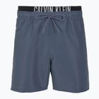 Pánske plavecké šortky Calvin Klein KM0KM01093 Intense Power Medium Double WB grisaille