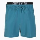 Pánske plavecké šortky Calvin Klein KM0KM01093 Intense Power Medium Double WB storm blue