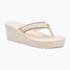 Dámske žabky Tommy Hilfiger Wedge Beach Sandal muslin