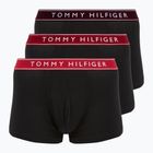 Boxerky Tommy Hilfiger UM0UM03457 Trunk 3 páry deep burgundy/regular red/premium red