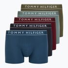 Pánske boxerky Tommy Hilfiger UM0UM03679 5 par desrt sky/fossil blu/utility oliv/grove grn/rouge
