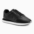 Dámske topánky Calvin Klein YW0YW01942 Retro Runner Lace Up Leather MG black/formal gray