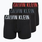 Boxerky Calvin Klein 000NB3612A Brief 3 páry black bodies/white/turbulence/velvet