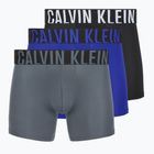 Boxerky Calvin Klein 000NB3612A Brief 3 páry black/royalty/turbulence