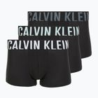 Boxerky Calvin Klein 000NB3608A Trunk 3 páry Black bodies/white/aerial/turbulence