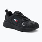 Pánske topánky Tommy Jeans Runner Leather black
