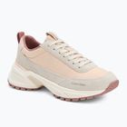 Dámske topánky Calvin Klein YW0YW02075 Hike Runner Mg Nylon Mix whisper pink/dark ecru/dusty rose