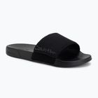 Pánske šľapky Calvin Klein HM0HM02115 Ess Monobrand triple black