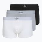 Pánske boxerky Calvin Klein LV00NB4472 Trunk 3 pairs black/misty grey/white