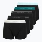 Boxerky Calvin Klein LV00NB1897 Trunk 5 par black bodies w/black/niagara falls