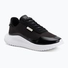 Dámske topánky Calvin Klein YW0YW02016 Eva Runner Lace Up Mat Mix 0GN black/gun metal