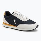 Pánske topánky Calvin Klein YM0YM01361 Retro Runner Ess Mix Mat vaporous white/casual bluee/cooling
