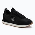 Dámske topánky Calvin Klein YW0YW02060 Retro Runner Sock Laceup Mix Mat black/gyn metal/gum