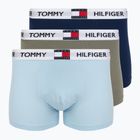 Boxerky Tommy Hilfiger Trunk 3 utility pairs sage/prppy navy/keepsake blue