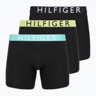 Boxerky Tommy Hilfiger Brief 3-pack citrónový krém/arktická aqua/čierna