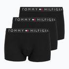 Boxerky Tommy Hilfiger Rib Trunk 3 pairs black/black/black