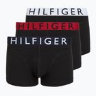 Boxerky Tommy Hilfiger Trunk WB 3 pairs medium red/tommy hilfiger white/desert sky