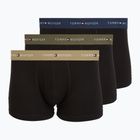 Pánske boxerky Tommy Hilfiger Trunk WB 3 pairs army green/wdg blue/ptch blue