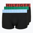 Pánske boxerky Tommy Hilfiger Trunk WB Cooling Technology 3 steam tra rd/brz blue/jde wnk