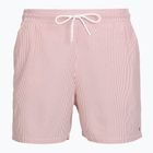 Pánske plavecké šortky Tommy Hilfiger Medium Drawstring Ithaca terra red/ecru ithaca