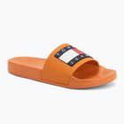 Pánske šľapky Tommy Jeans Pool Slide Ess rusty orange