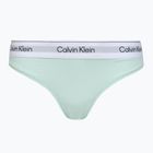 Dámske nohavičky tangá Calvin Klein LV00QF8518 Thong feel the mint