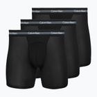 Pánske boxerky Calvin Klein LV00NB4538 Boxer Brief Long black/black/black