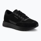 Pánske topánky Calvin Klein HM0HM02215 City Runner Laceup Nylon Recycled Suede triple black