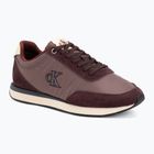 Pánske topánky Calvin Klein YM0YM01361 Retro Runner Ess Mix Mat bordeaux/peppercorn/vanilla
