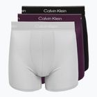 Pánske boxerky Calvin Klein LV00NB4394 Brief black/harbor mist/dark purple w/ dt