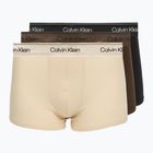 Pánske boxerky Calvin Klein LV00NB4575 Trunk black/brown cork/river sand