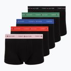 Pánske boxerky Tommy Hilfiger Trunk WB 5 pack black/fr red/bon pk/als green/no blue