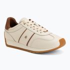 Dámske topánky Tommy Hilfiger Th Premium Casual Runner beige allover 06