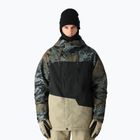 Pánska snowboardová bunda 686 Geo cypress green hemisphere colorblock