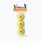 Wilson Starter Orange Tball detské tenisové loptičky 3 ks žlté WRT137300