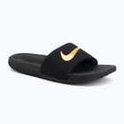 Detské šľapky Nike Kawa black/metallic gold
