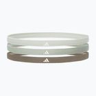 Čelenka Adidas Hairbands 3szt. linen green/silver green/olive
