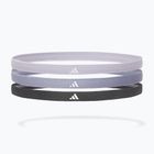 Čelenka Adidas Hairbands 3szt. silver dawn/violet/legend ink