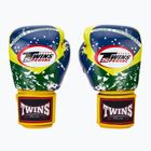 Boxerské rukavice Twins Special FBGVL3-44 Brasil yellow/red/blue