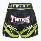 Tréningové šortky Twins Special Muay Thai Twins Racing black/yellow/white/red