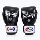 Fairtex Universal Priedušné čierne boxerské rukavice