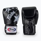Boxerské rukavice Fairtex "Tight-Fit" Design-Nation Prints Collection black