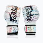 Boxerské rukavice Fairtex Microfiber Art Collections Painter white