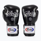 Boxerské rukavice Fairtex Super Sparring - Locked Thumb black