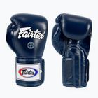 Boxerské rukavice Fairtex Super Sparring - Locked Thumb blue