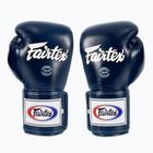 Boxerské rukavice Fairtex Super Sparring - Locked Thumb blue