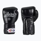 Štýlové boxerské rukavice Fairtex Angular Sparring - s uzamknutým palcom čierne