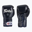 Štýlové boxerské rukavice Fairtex Angular Sparring - uzamknutý palec modré