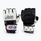 Fairtex Super Sparring grapplingové rukavice biele/čierne